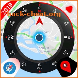 GPS Compass Maps for Android: GPS Direction 2019 icon