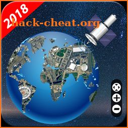 GPS Live Earth Map - Satellite view icon