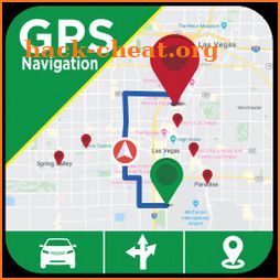 GPS Navigation:Street View Map icon