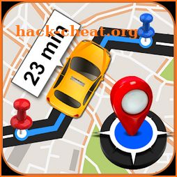 GPS Route Finder-Live Maps, Navigation & Traffic icon