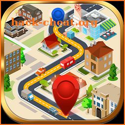 GPS Route Finder, Maps, Navigations & Directions icon