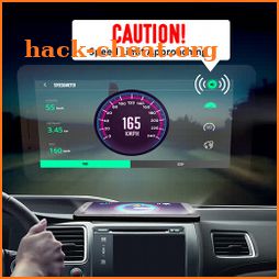 GPS Speedometer: Car Heads up Display, Speed Limit icon