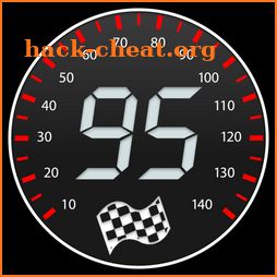 GPS Speedometer : Odometer: Trip meter + GPS speed icon