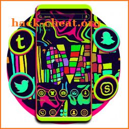 Graffiti Love Art Theme icon