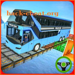 Grand Police Bus Ramp Stunts Simulator icon