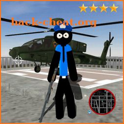 Grand Police Stickman Rope Hero Vegas Gangstar icon