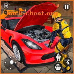 Grand Robot Car Mechanic icon