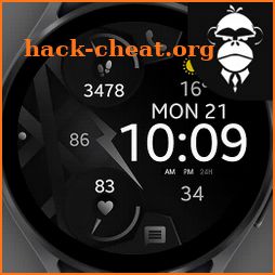 Graphite Digital Watch Face icon
