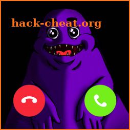 Grimace Fake Call Prank icon