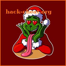 Grinch Christmas Sticker for WhatsApp icon