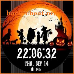 Halloween Digital X1 WatchFace icon