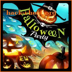 Halloween Pumpkin Skull Bat Keyboard icon