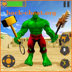 Hammer Superhero War: Incredible Bulk Monster Hero icon