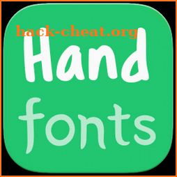 Handwriting Fonts for Samsung, OPPO, Huawei phones icon