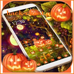 Happy Halloween Night Sky Theme icon