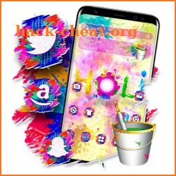 Happy Holi Theme icon