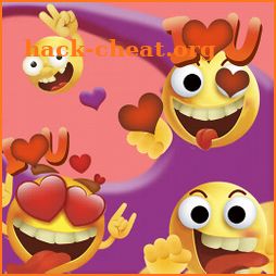 Happy Love Keyboard Sticker icon