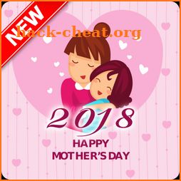 Happy mother's day 2018 icon