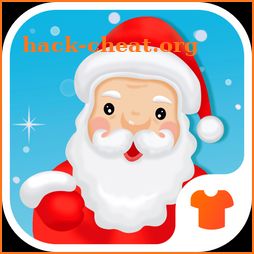 Happy New Year 2018 - Santa Theme icon