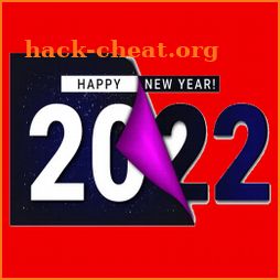 Happy New Year 2022 4K GIF icon