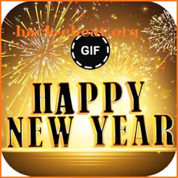 Happy New Year Gif icon