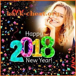 Happy New Year Photo Frame 2018 photo editor icon