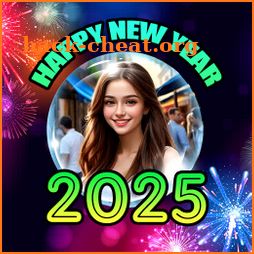 Happy NewYear 2025 Photo Frame icon