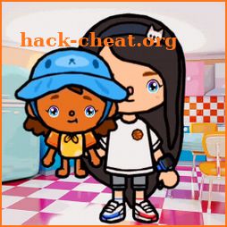 Happy Pink TOCA boca Life World Tocca walkthrough icon