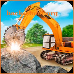 Heavy Excavator  Stone Cutter Simulator icon