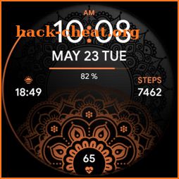 Henna Flower - watch face icon