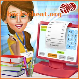 High School Book Store Cashier - Kids Game icon