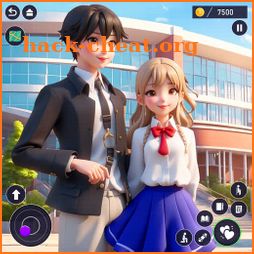 High School Love Anime Games icon