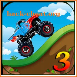 Hill Climb 3 ; Monster Truck Racing Climber icon