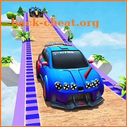 Hill Climb Mountain Car Stunts - GT Racing Tracks icon