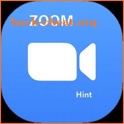 Hint:  ZOOM Cloud Meetings icon