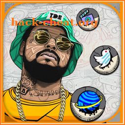 Hip, Hop, Music Theme & Live Wallpaper icon