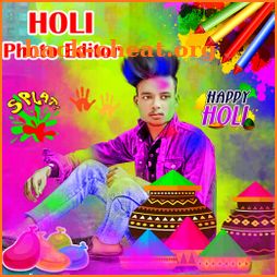 Holi Photo Editor icon