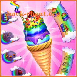 Home Made Rainbow Ice Cream icon