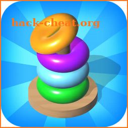 Hoops Color Sort - Color Stack Puzzle Free Games icon