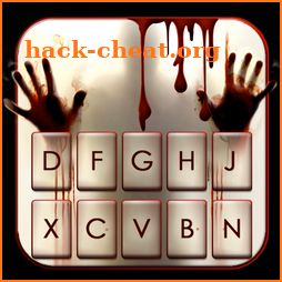 Horror Bloody Hands Keyboard Theme icon