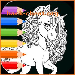 Horses Coloring Pages Book icon