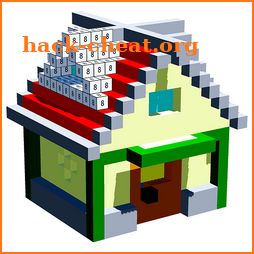 House 3D Color by Number - Voxel, Sandbox Coloring icon