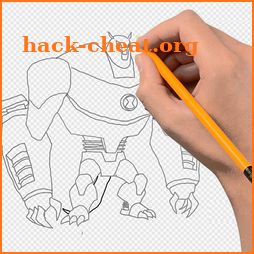 How to draw Ben 10 Aliens icon