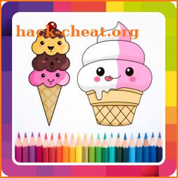 How To Draw Cute Ice Cream icon