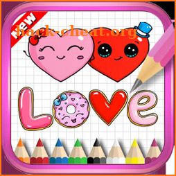 How To Draw Cute Love Hearts icon