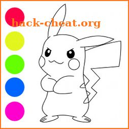 How to Draw Pikatchu icon