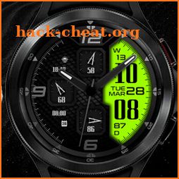 Hybrid Dark watchface icon