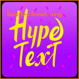 Hype TexT - Animated Text  Video Maker icon