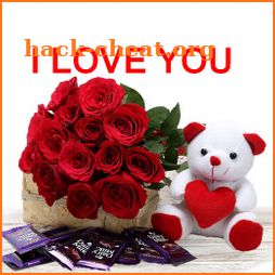 I love you images hd - Love Pictures Whit Flowers icon