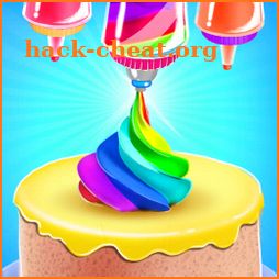 Ice Cream Cake Frozen Dessert baking Chef icon